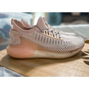 Moerdeng pink tennis shoes